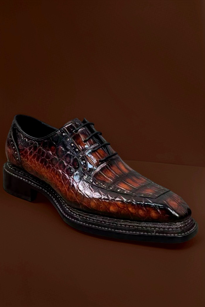 Handcrafted Leather Oxford Shoes - Latest Bespoke Shoes Collection in June