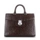 Luxury Alligator Lawyer Bag, Alligator Briefcase