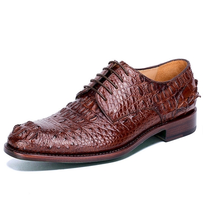 Mens Crocodile Leather Shoes