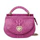Stylish Crocodile Leather Evening Handbag