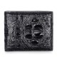 Unique Genuine Crocodile Hornback Skin Wallet for Men